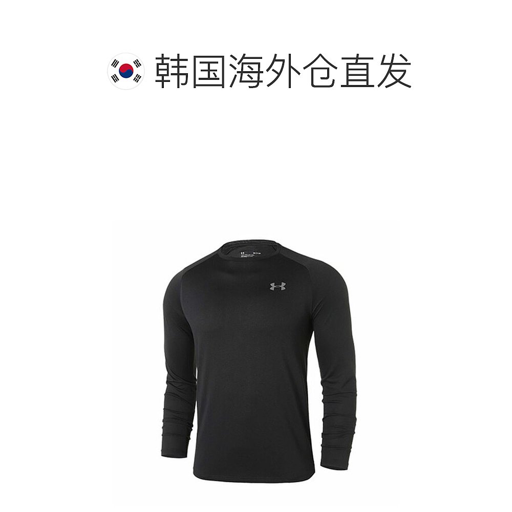 韩国直邮[Under Armour] 长袖 T恤 UA TECK 2.0 1328496-001 - 图1