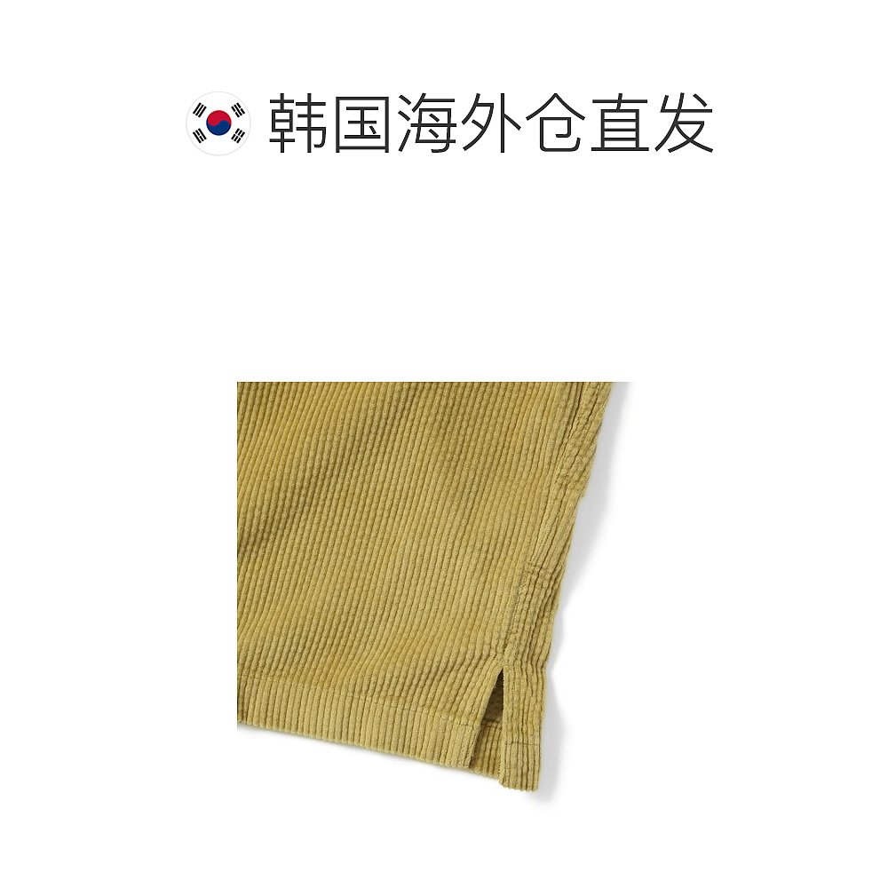 韩国直邮THISISNEVERTHAT男衬衫Wide Wale Cord Shirt YellowTN2-图1