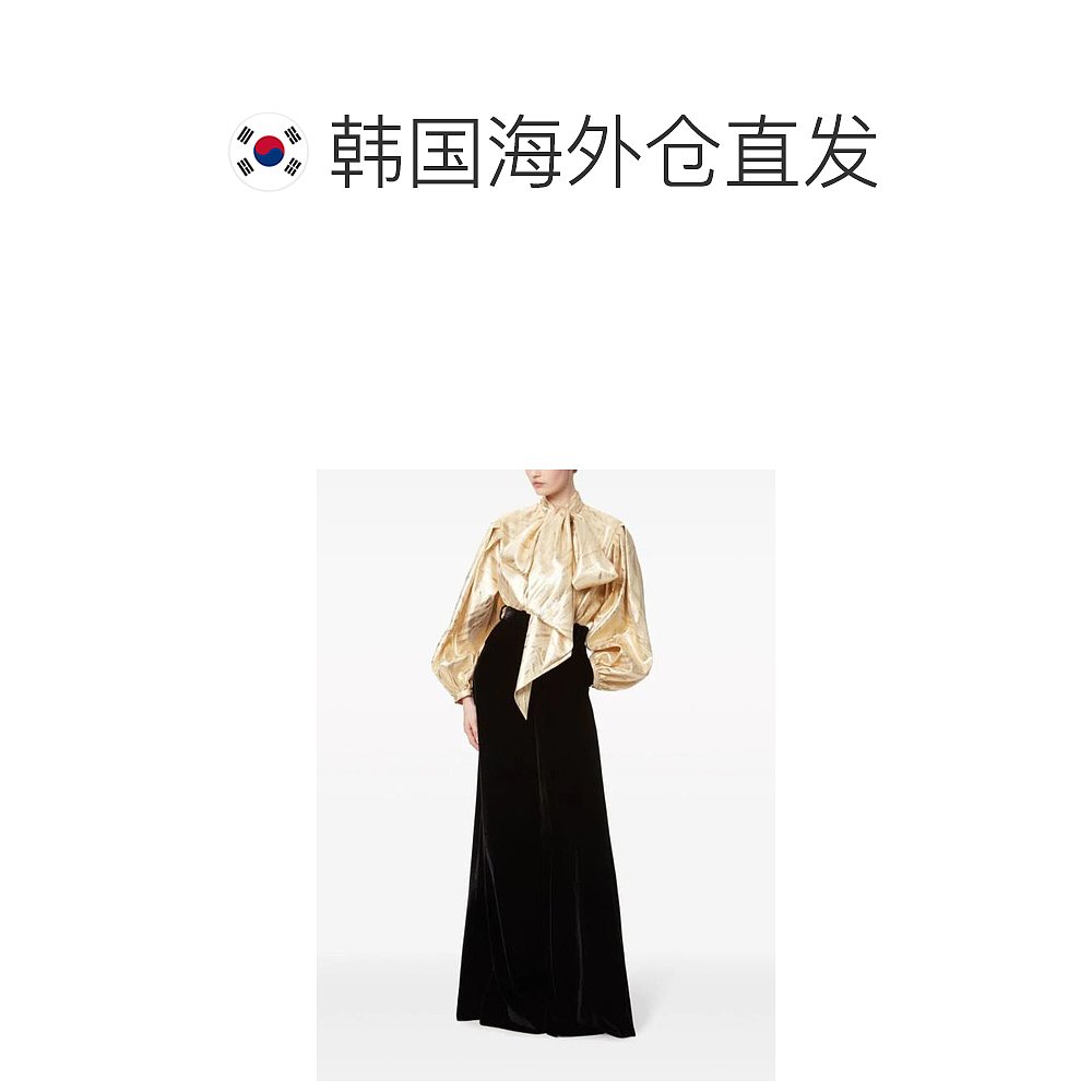 韩国直邮NINA RICCI24SS衬衫女24PCT0011PL0452U0116Gold - 图1