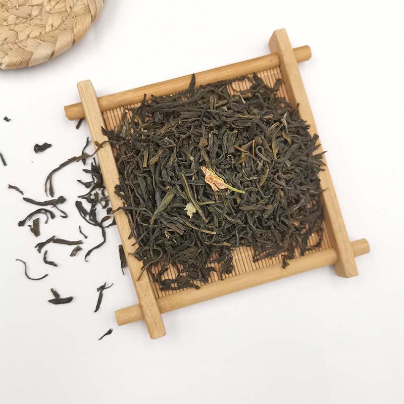 龙牙茉绿奶茶店专用喜绿研毛尖柠檬茶水果茶奶绿茶叶原料商用500g - 图0