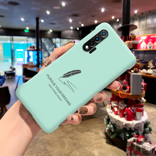 适用于华为nova6手机壳nova65G超薄无边框羽毛款磨砂硬壳nova6se镜头全包保护壳防摔限量版NOVA64G网红保护套 - 图0