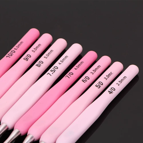 Крючок для вязания, комплект ручной работы, сумка из нержавеющей стали, набор материалов, полный комплект, «сделай сам»