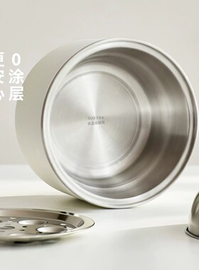 olayks不锈钢迷你电煮锅一人食