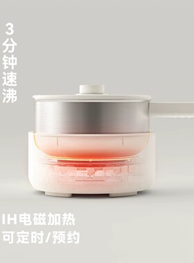 OLAYKS分体式304不锈钢胆电煮锅