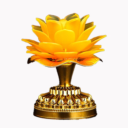Yuanmengjiayuan home colorful LED lotus lamp