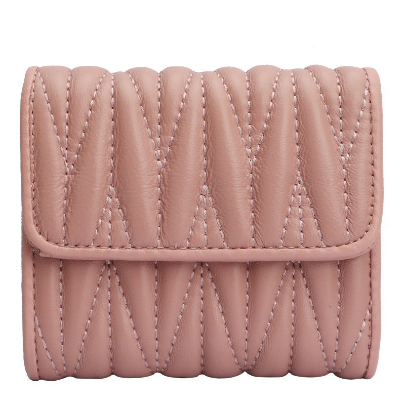 2021新款女士短款真皮精致高档钱包 桢浩钱包