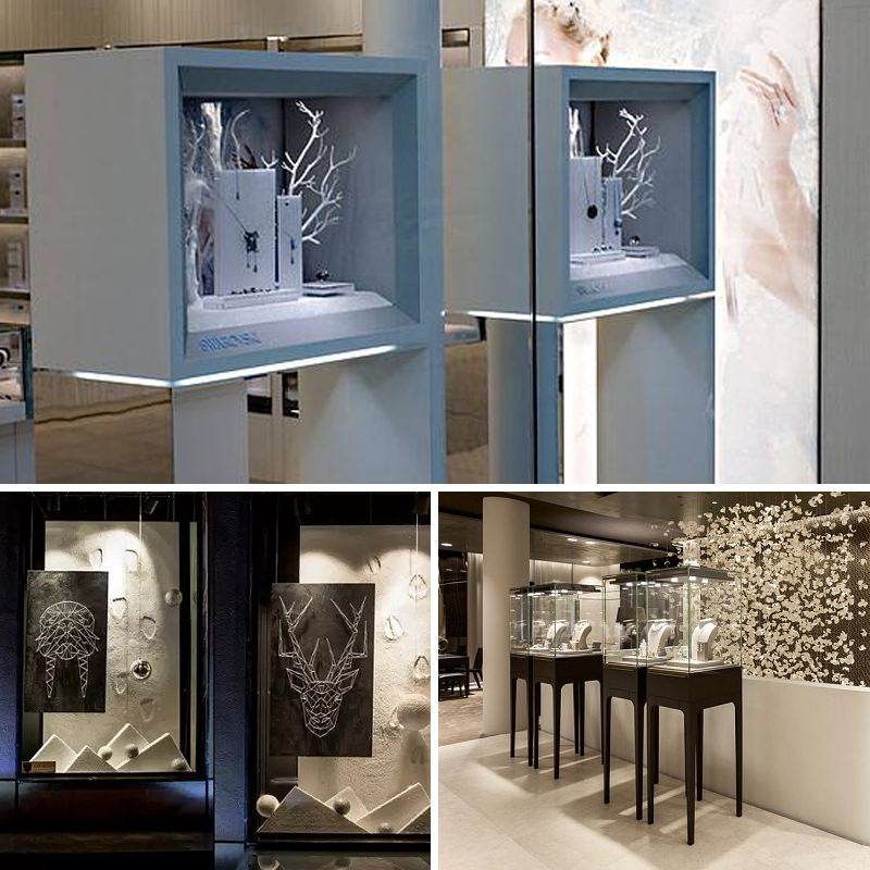 led明装可粘贴迷你小射灯12V24V 酒柜珠宝柜台彩色灯吸顶1W聚光灯 - 图2