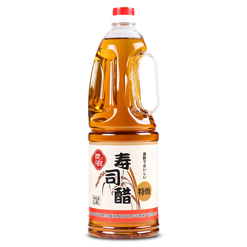 京时寿司醋专用日本料理食材家用日式紫菜包饭调味醋商用大瓶1.8L - 图3