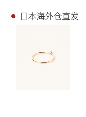 1h可退 日本直邮Ray BEAMS 女士 K10黄金 0.03ct钻石 精致纤细戒