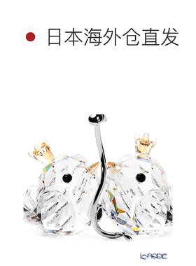 日本直邮施华洛世奇爱情鸟粉红心形 SWV5-492-226 20SS 施华洛世