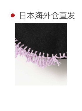 日本直邮BLANC 女士 个性配色拼接 贝雷帽 弗林奇【付后1h可退】