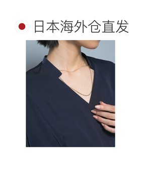 日本直邮CHIGNON 女士 2链条垂坠设计 长款项链 CR261102245008