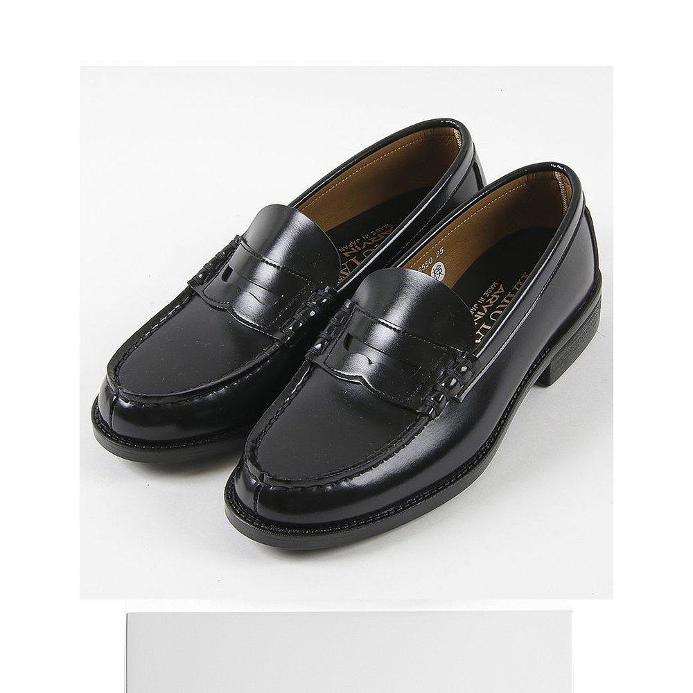 日本直邮HARUTA男士乐福鞋6550青少年黑色时尚百搭舒适24-28CM 3E,淘宝优惠券,粉丝福利购,淘宝优惠卷