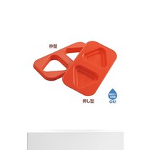 Japan Direct Post (Japan Direct Post) Akebono Aurora Industrial Meal Group Mold Triangle Red Rice Not Easy To Stick Molds