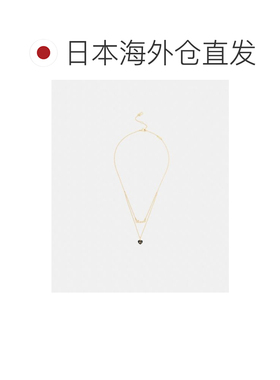 日本直邮COACH 蔻驰 女士 层叠式树脂心形项链 CG【付后1h可退】