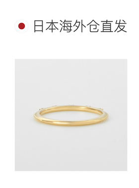 日潮跑腿Agete阿卡朵女士18K金钻石戒指美轮美奂圆润精美礼物指环