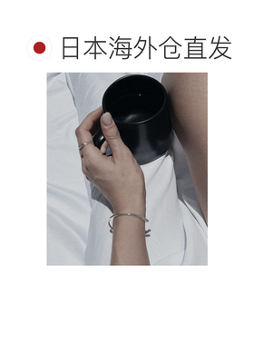 1h可退 日本直邮SBG 男士 简约圆形手镯 宽版设计 金属过敏友好