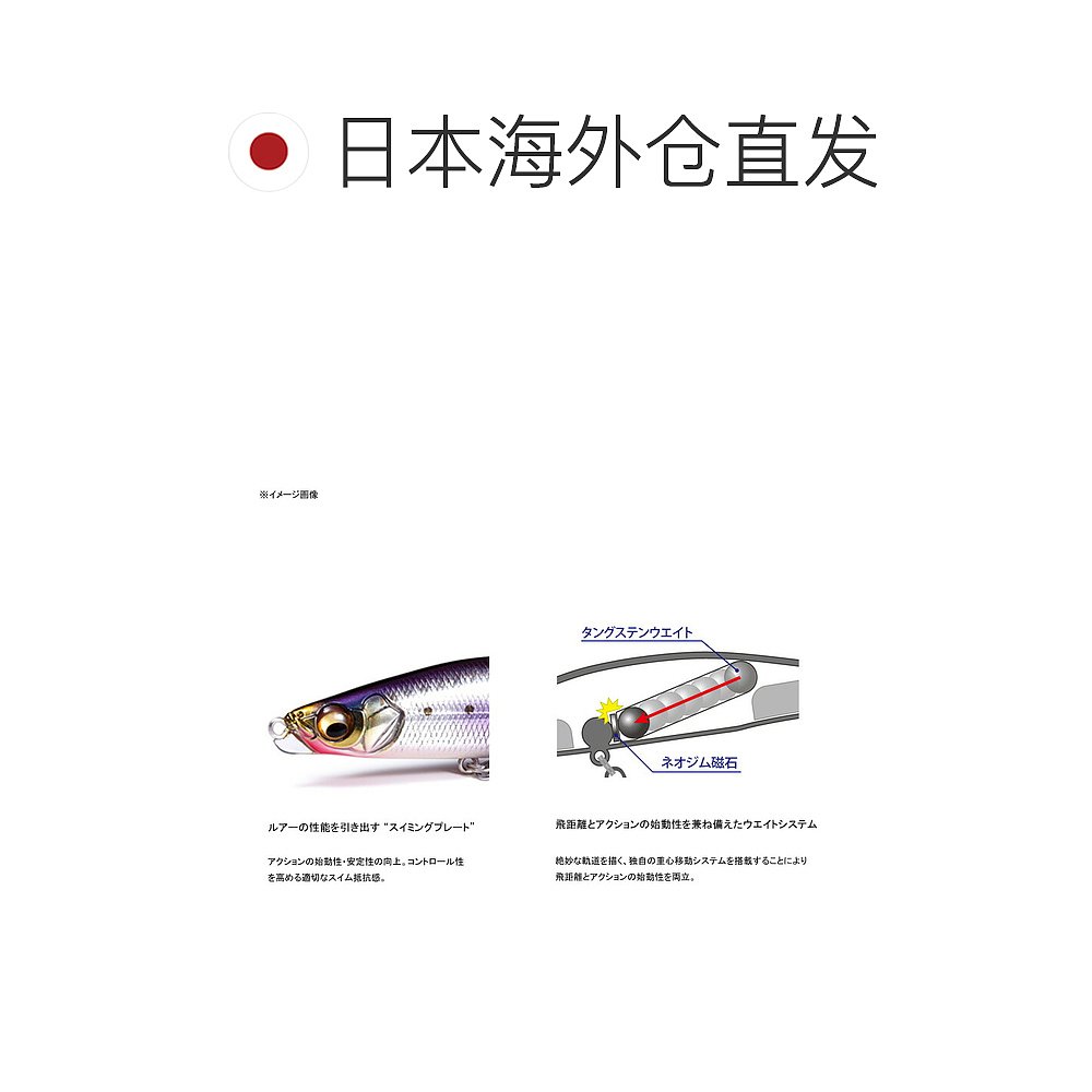 日本直邮Megabass GENMA S 21g GP Venus 41330 - 图1