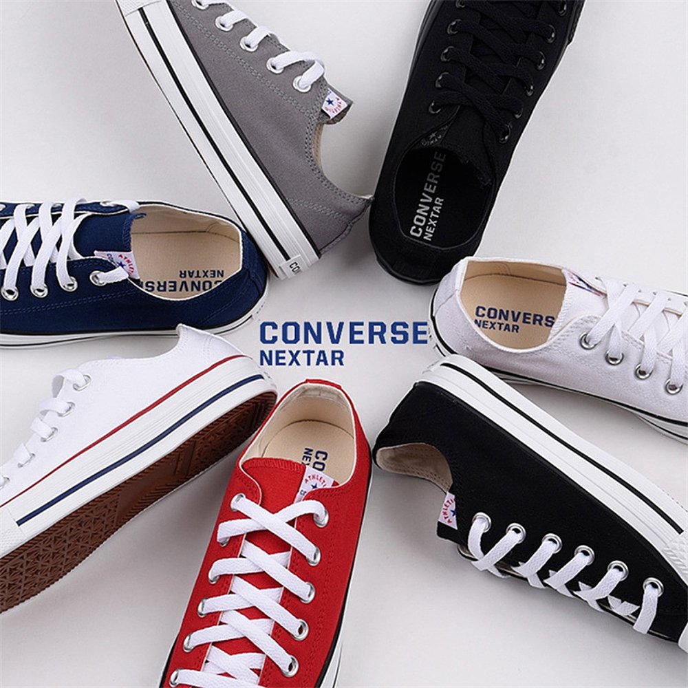 【日本直邮】Converse匡威低帮帆布鞋低帮平底经典时尚休闲日常-图2