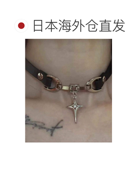 日本直邮IZU 女士 赛博风十字架choker项链 IZUA339