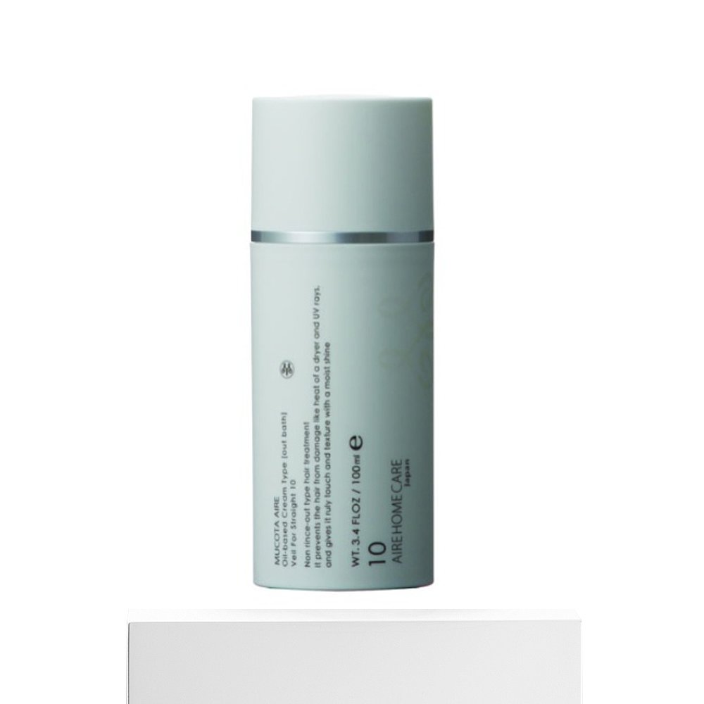 日本直邮mucotaAURE10护发造型乳100g直发顺滑苹果香修复受损发质 - 图3