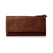 (Japan Direct Mail) DEVICE Wallet Fashion Brief Trend Classic Mens Wallet CRASS Brown