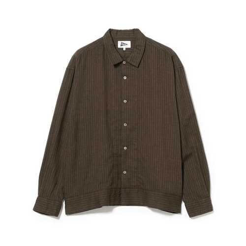 日本直邮Pilgrim Surf+Supply 男士 休闲条纹衬衫【付后1h可退】 - 图2