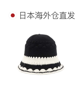 日本直邮NEW ERA 纽埃拉针织钩针图案编织帽子防晒针织帽配饰