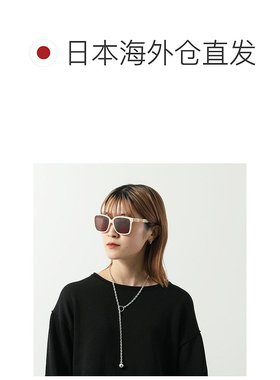 日本直邮GUCCI 女士惠灵顿款太阳镜 GG0599SA Logo Cell Frame 眼