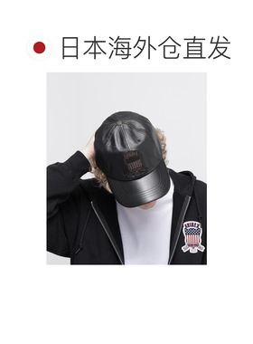 日本直邮AVIREX 男女同款 牛皮棒球帽 经典签名同【付后1h可退】