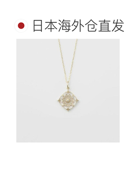 日本直邮agete K10钻石吊坠