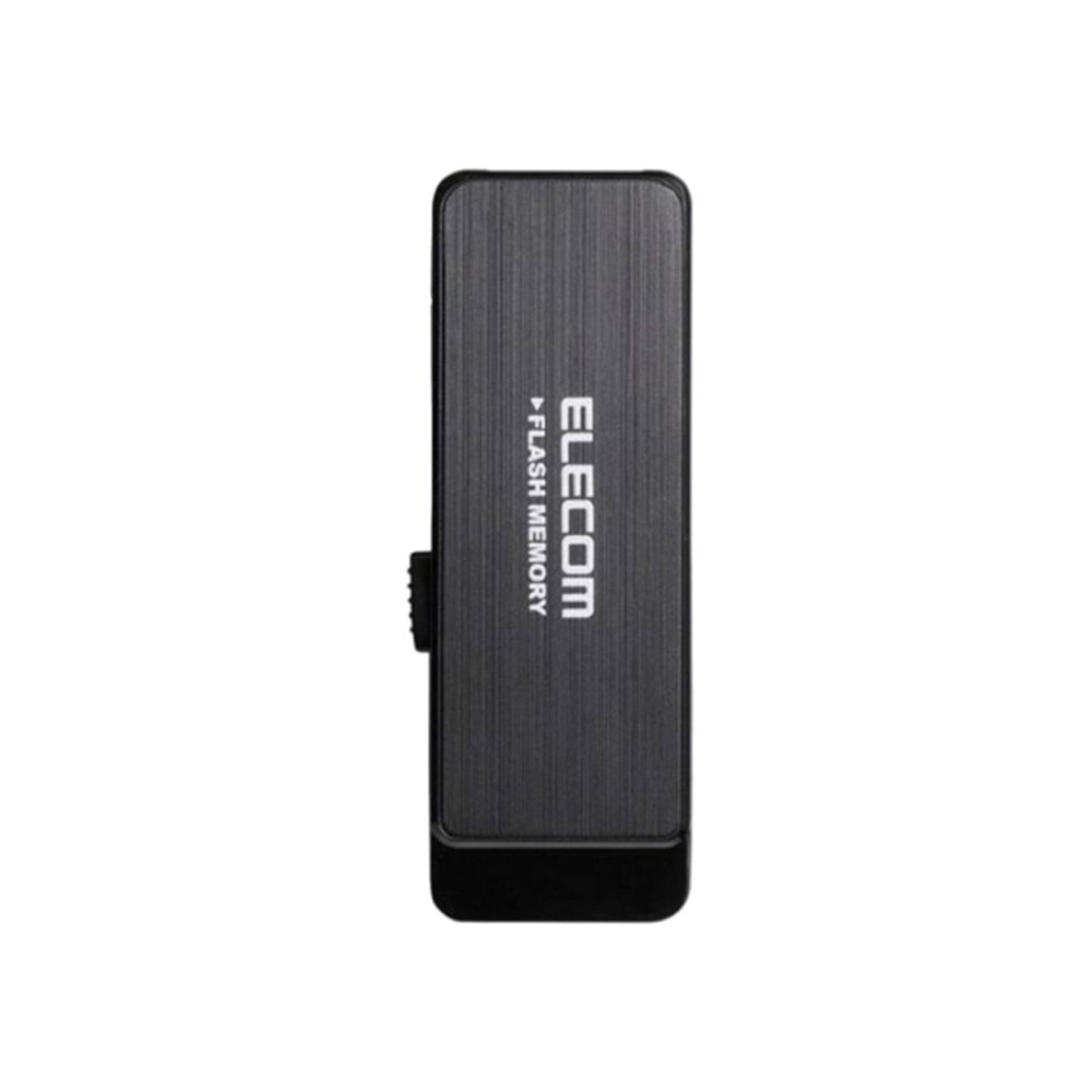 自营｜ELECOM U盘16GB USB3.0防泄露硬件加密黑色MF-ENU3A1 - 图0