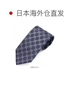 日本直邮GG 领带 456524 4B002 6068 古驰波尔多红