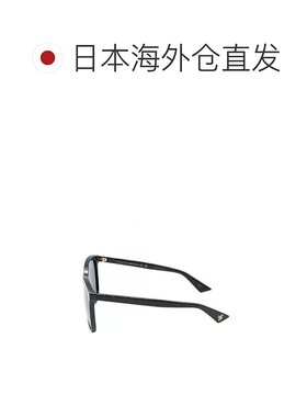 日本直邮中古Gucci古驰男S级99新sunglasses墨镜镀金金属其他黑色