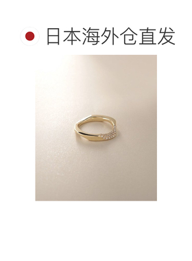 日潮跑腿COCOSHNIK K10 钻石 Kihei 图案戒指 405-66397配饰婚戒