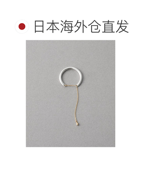 1h可退 日本直邮ete 女士 波点摇曳 K10黄金戒指 130243