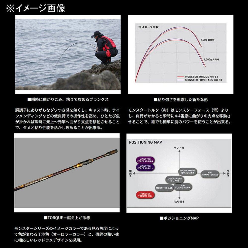 日本直邮Daiwa MONSTER TORQUE M-53（5节式）05301151 - 图2