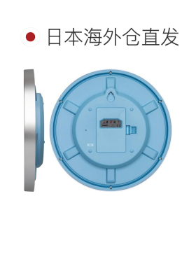 日本直邮卡西欧30.5cm电波静音夜间停秒指针挂钟珍珠白 IQ-48