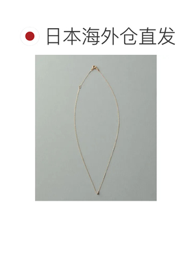 日本直邮ete 女士K18黄金镶嵌钻石项链 优雅奢华 透明感设计 长久