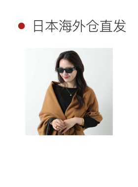 日本直邮SAINT LAURENT 圣罗兰 SL 713 椭圆形全框太阳镜 黑色