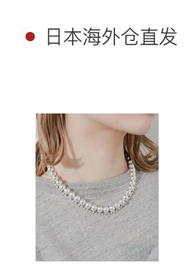 1h可退 日本直邮SMELLY 女士 大小双球金属项链 可叠戴设计 SMA62