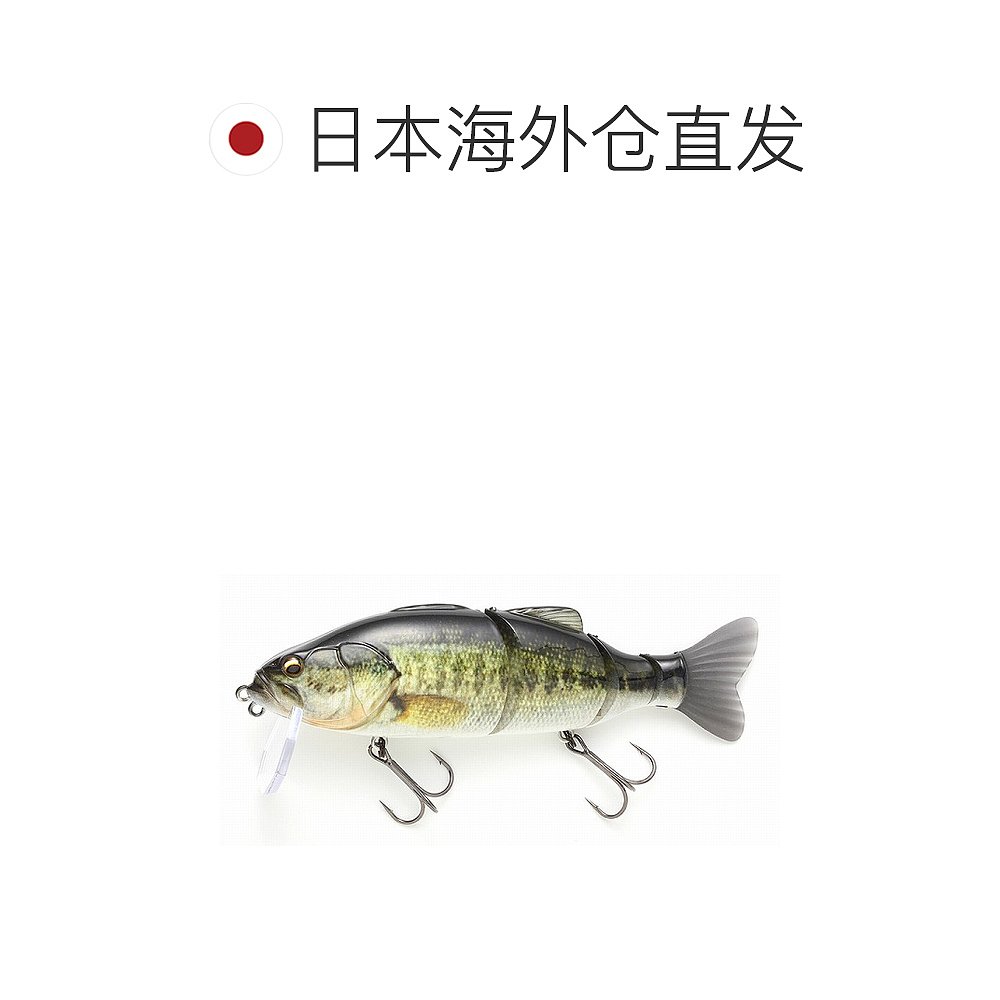 日本直邮Imakatsu Bass Lure Bassroid Jr. 三重双 3D 现实主义 # - 图1