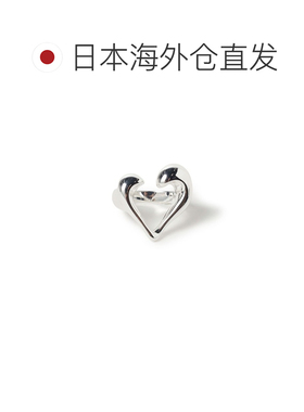 日本直邮BEAMS HEART 女士 宽版开口爱心戒指 合【付后1h可退】