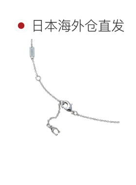 日本直邮COACH 女士项链 银色 571286RHO003