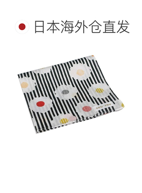 日本直邮丸真 SOU・SOU联名京都风时尚纯棉印花手帕 白菊 日本