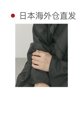 日本直邮官方授权 SMELLY 线条双色不锈钢戒指配饰