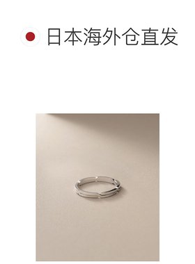 日潮跑腿COCOSHNIK K10 连续十字伴侣戒指（男士）白金 405-61062