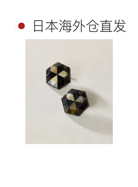 日本直邮ear PAPILLONNER 女士 水牛角六边形马赛【付后1h可退】