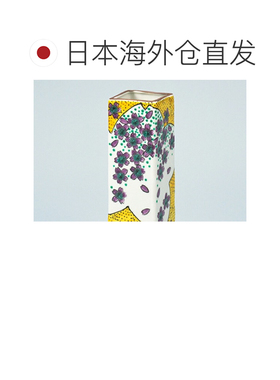 日本直邮九谷烧礼品包装6号单花 吉田屋風樱花瓶花器礼物人气结婚
