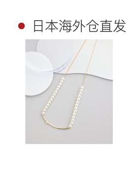 1h可退 日本直邮ROPE' PICNIC 若佩尼 女士 双面戴珍珠项链 真铜+